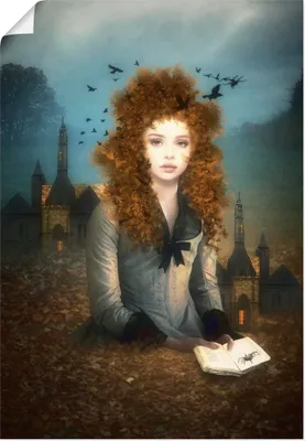Produktbild von ARTland Poster Abendlektüre Größe: 50x70 cm