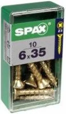 Produktbild von Spax Universalschrauben 6.0 x 35 mm PZ 3 - 10 Stk.