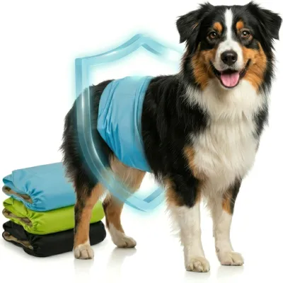 Produktbild von Saugfähige Hundehosen für Rüden, 3 Stück