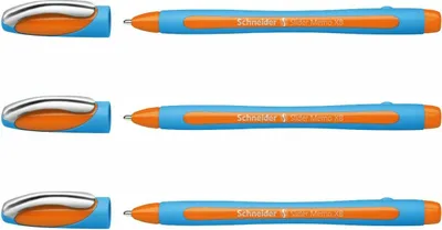 Produktbild von Kugelschreiber Schneider Slider Memo XB - 3er-Set Orange