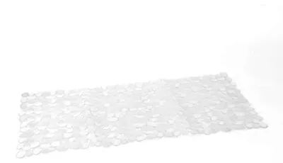 Image de RIVER Tapis de baignoire 35 x 70 cm, antidérapant, PVC, transparent