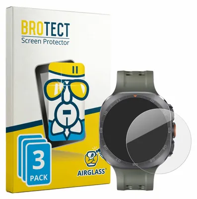 Produktbild von 3x BROTECT Schutzglas für Samsung Galaxy Watch Ultra 2 (47 mm) Schutzfolie Panzer Folie Glas Display Schutz klar