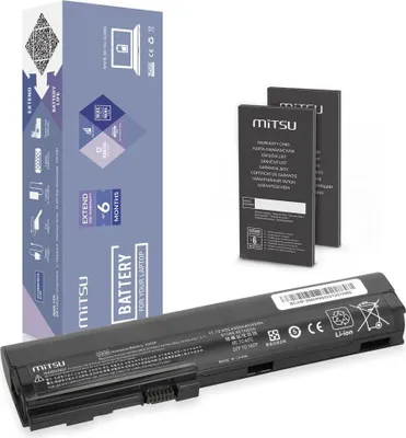 Zdjęcie produktu dla Mitsu Battery for HP 2560p, 2570p 4400 mAh (48 Wh) 10.8 - 11.1 Volt