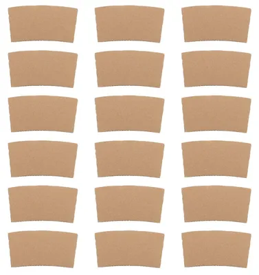 Becherüberzug hitzebeständig, 100 Stück, 12,60 x 6,00 x 6,00 cm