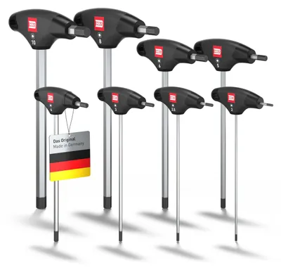 Produktbild von Elzusha – Schraubendrehersatz mit T-Griff, 8-teilig