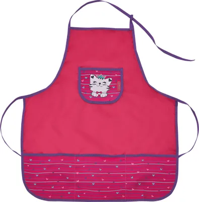 Produktbild von Herlitz Werkenschürze / Malschürze / Bastelschürze / "Katze"