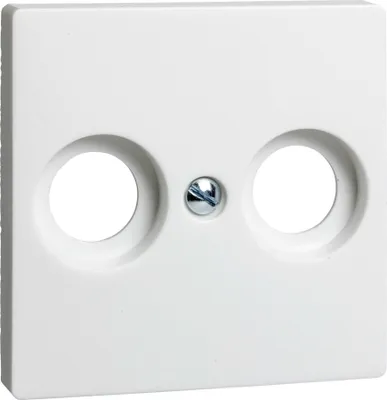 Produktbild von ELSO Zentralplatte Antennenstd.2- 266024 Loch JOY reinweiß