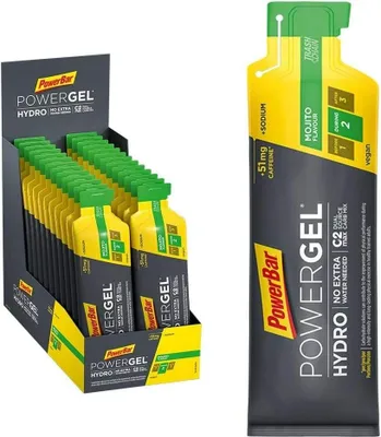 Zdjęcie produktu dla PowerBar PowerGel Hydro 24x67ml - Żel energetyczny o wysokiej zawartości węglowodanów + C2MAX + sód + 51mg kofeiny