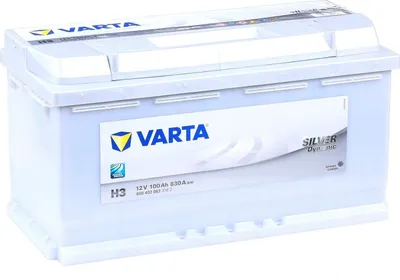 Zdjęcie produktu dla Akumulator samochodowy Varta Silver Dynamic 100Ah, 12V, 830A, H3