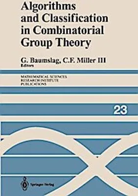 Obrázok produktu pre Algorithms and Classification in Combinatorial Group Theory