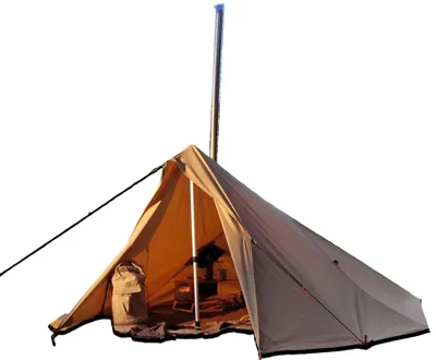 Produktbild von Bushmen Hot Tarp Natural 4 x 3 mit Kaminöffnung Zubehör