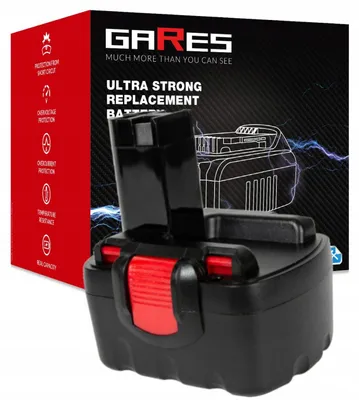 Obrázok produktu pre Gares Repasná sada článkov pre akumulátor Bosch 2607335677 | 14,4 V 3 Ah Inny | Batériový pack pre náradie | Vysoký výkon Gares®