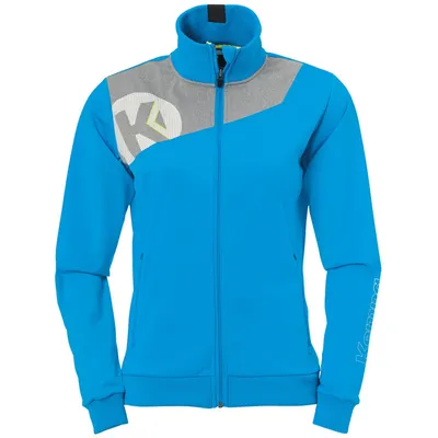 Produktbild von Kempa CORE 2.0 POLY JACKE WOMEN S kempablau/dark grau melan