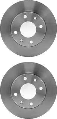 Produktbild von 2 Bremsscheiben innenbelüftet Ø 66 mm 20,4 mm HELLA für u.a. PEUGEOT 205