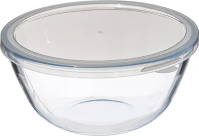 Produktbild von Schüssel mit Deckel, transparentes Glas