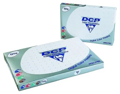 Produktbild von Clairefontaine DCP digital color printing 1845C - 120g/m² DIN-A3 250 Blatt weiß