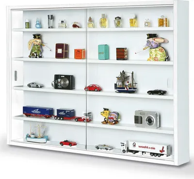 Image de Inter Link Vitrine de collection COMPILATI blanc