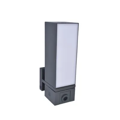 Zdjęcie produktu dla Kinkiet zewnętrzny LED CUBA antracytowo-biały 17W Odcienie bieli 1000lm aluminium wym:32,5x9,3x14,6cm IP44 Lutec