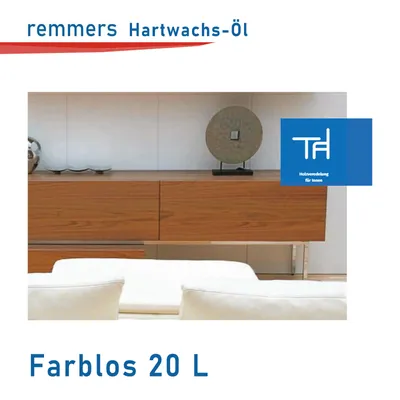 Produktbild von Remmers Hartwachs-Öl farblos 20 l, Leinölfirnis