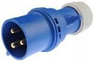 Produktbild von MojeLedy Stecker 16A 230V Blau Camping Boot