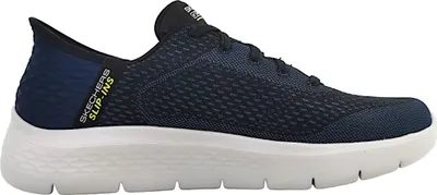 Immagine prodotto di Scarpe sportive Skechers GO WALK FLEX da uomo, scarpe da corsa, modello stringato, colore blu, ideali per il tempo libero