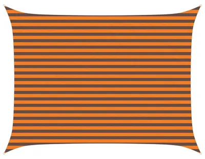 Obrázek produktu pro vidaXL Sluneční plachta, oranžová a hnědá, 4 x 3 m, 100 % polyester Oxford