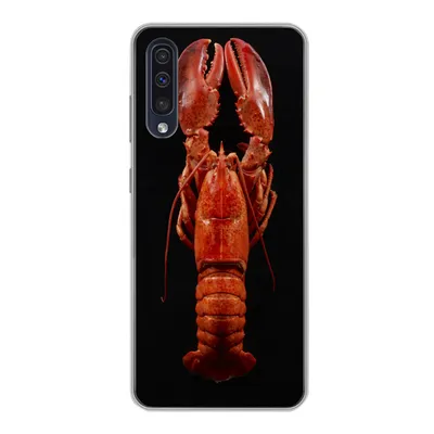 Produktbild von MuchoWow® Handyhülle Schutzhülle Hülle für Samsung Galaxy A30s Krebs - Rot - Porträt Silikon Softcase Handy Hülle - Karteninhaber