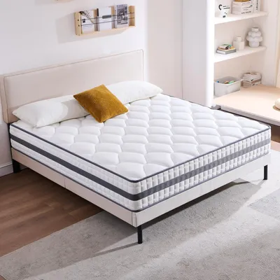 Obrázek produktu pro Twirest, matrace, 120 x 190 x 22 cm, hybridní matrace kombinující paměťovou pěnu a pružinové jádro