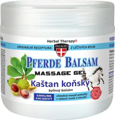 Produktbild von PALACIO Pferdebalsam Kühlendes Massagegel 600 ml – für Muskel-, Rücken- und Gelenkschmerzen