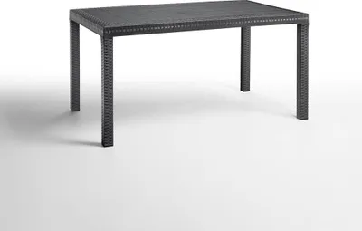 Image de Bica Houston Table de jardin Graphite Forme rectangulaire