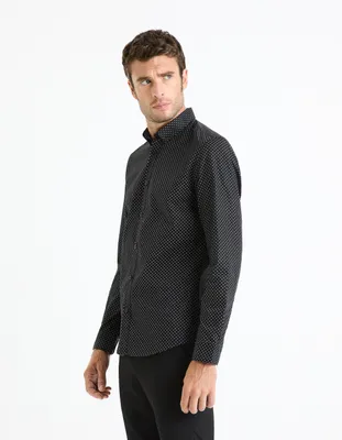 Produktbild von Celio Faop Slim-Fit-Hemd mit Muster XXL