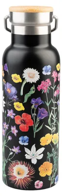 Isolierflasche 500 ml Edelstahl – Sleepless Garden Blumenmuster