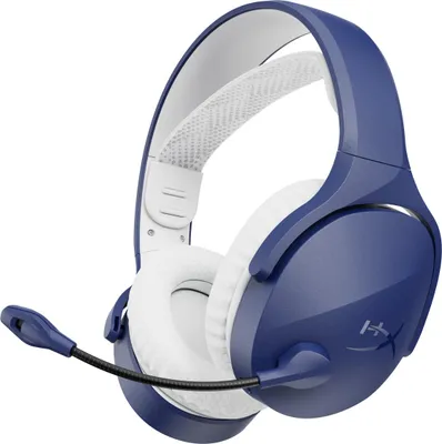 Obrázek produktu pro Cloud Jet – bezdrátový herní headset (světle modrá), Bezdrátový, 20 - 20000 Hz, Hraní, 298 g, Sluchátka s mikrofonem, Modrá