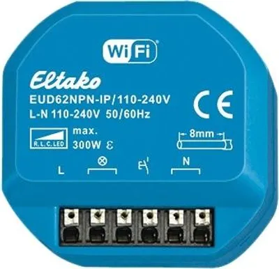 Obrázok produktu pre ELTAKO Univerzálny stmievací pohon EUD62NPN-IP, 110-240V