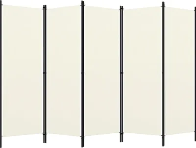 Immagine prodotto di vidaXL 5 pezzi divisorio bianco 250x180 cm
