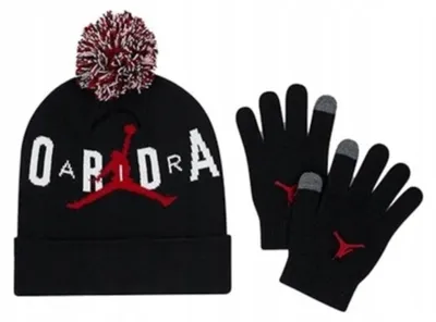 Produktbild von Original Nike Air Jordan Winterhut Schwarz, Modell 9A0869023