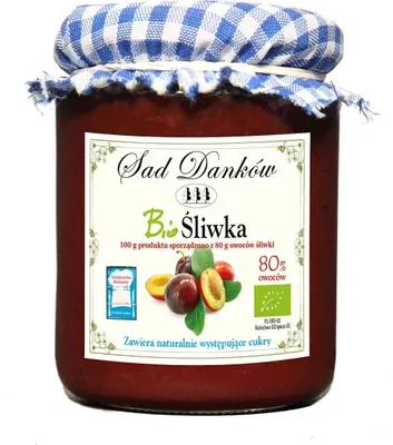 Obrázok produktu pre Śliwki suszone80% bez pestek 260g
