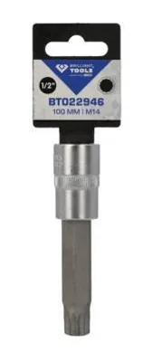 Produktbild von Brilliant Tools BT022946, Buchse, 1/2", 100 mm, 164 g, 45 mm, 160 mm