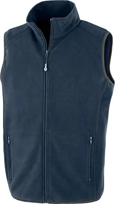 Produktbild von Result Genuine Recycled R904X | Recycled Fleece Polarthermic Bodywarmer - Farbe: Navy - Größe: XL