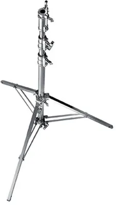 Obrázok produktu pre Manfrotto – A1035CS – KOMBINOVANÝ STATÍV Z OCELE 3,5 M, STRIEBORNÝ