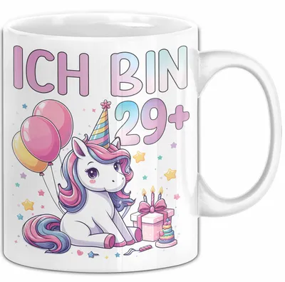 Produktbild von 30. Geburtstag Frauen Geschenkidee 30Er Freundin Geschenk Ich Bin 29+ (Weiß)