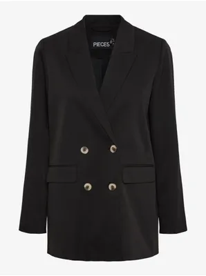 Produktbild von Schwarze Women's Oversized Jacke Pieces Thelma