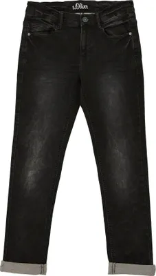 Produktbild von s.Oliver Jungen 2104188 Jeans, 98Z3 grau, 134/REG