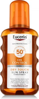 Produktbild von Eucerin Sun Protection Oil Control Dry Touch Sun Spray Transparent SPF 50+ 200 ml