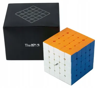 Produktbild von QiYi Valk5 Magnetic 5x5 Puzzlewürfel Stickerless