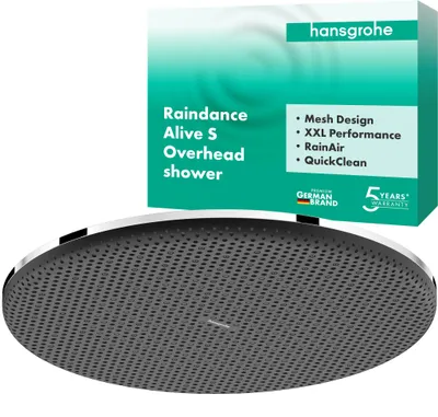 Produktbild von hansgrohe Kopfbrause Raindance Alive S 300 1jet chrom, 1 Stk.