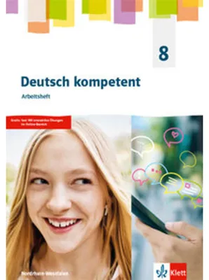 Immagine prodotto di Deutsch kompetent 8. Arbeitsheft Klasse 8. Ausgabe Nordrhein-Westfalen Gymnasium (G9)