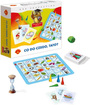 Produktbild von Alexander Co do czego tato, Brettspiel, Lernen, 4 Jahr(e)