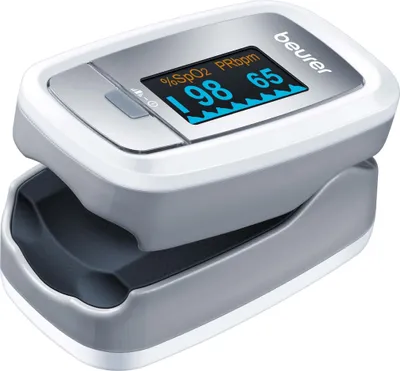 Produktbild von Beurer PO 30 Pulsoximeter Sauerstoffsättigung Körperanalyse 5321 Tragbar Überwachung Gesundheit professionell