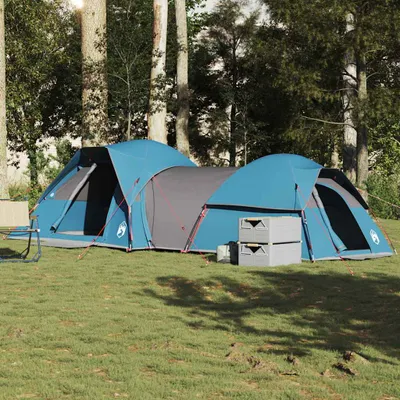Produktbild von Campingzelt 5 Personen Blau Wasserdicht, Campingzelte DesignMöbel